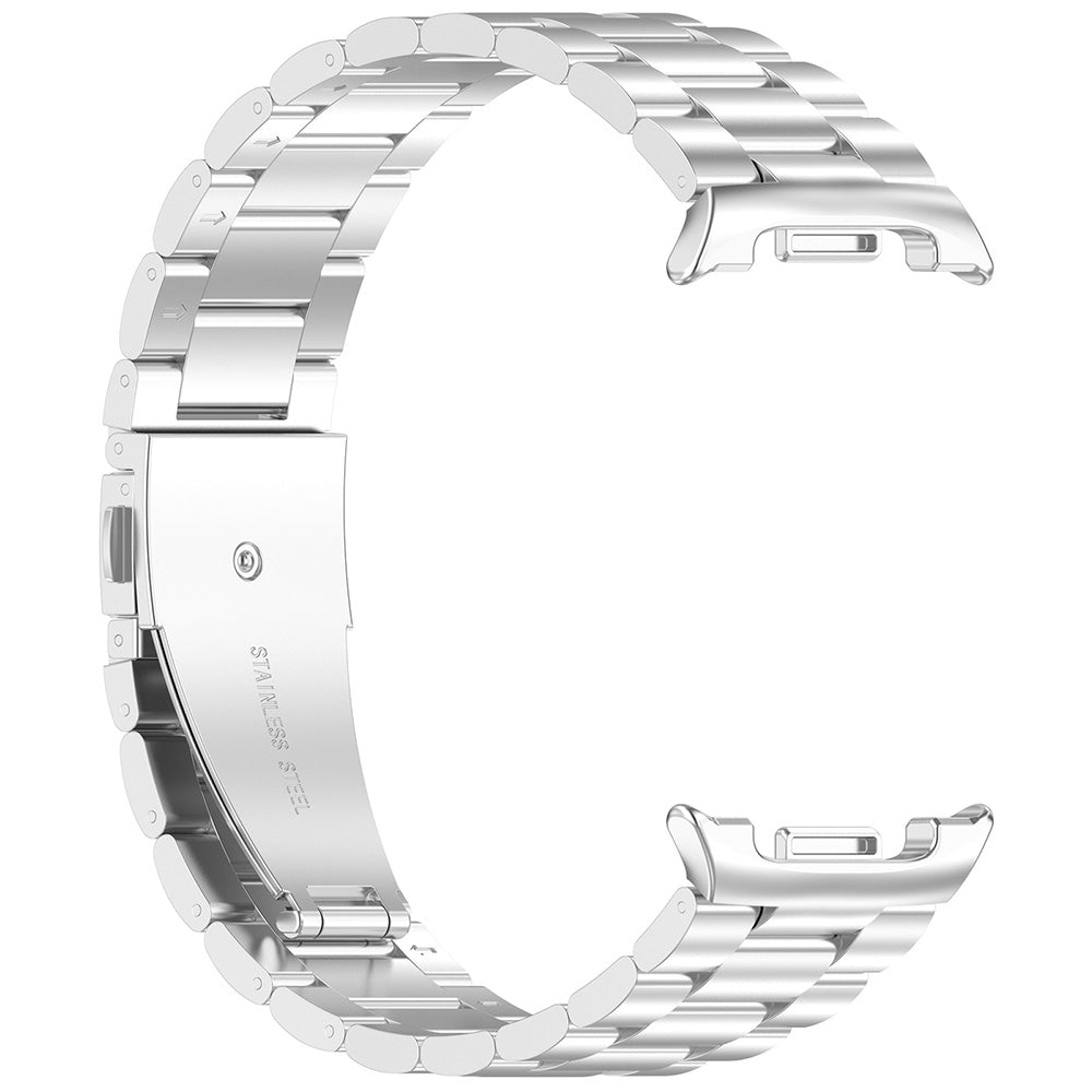 Curea Techsuit W010 pentru Samsung Galaxy Watch8 / Watch8 Classic Series, Argintie