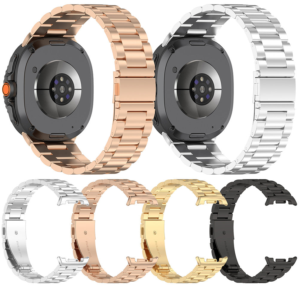 Curea Techsuit W010 pentru Samsung Galaxy Watch8 / Watch8 Classic Series, Argintie