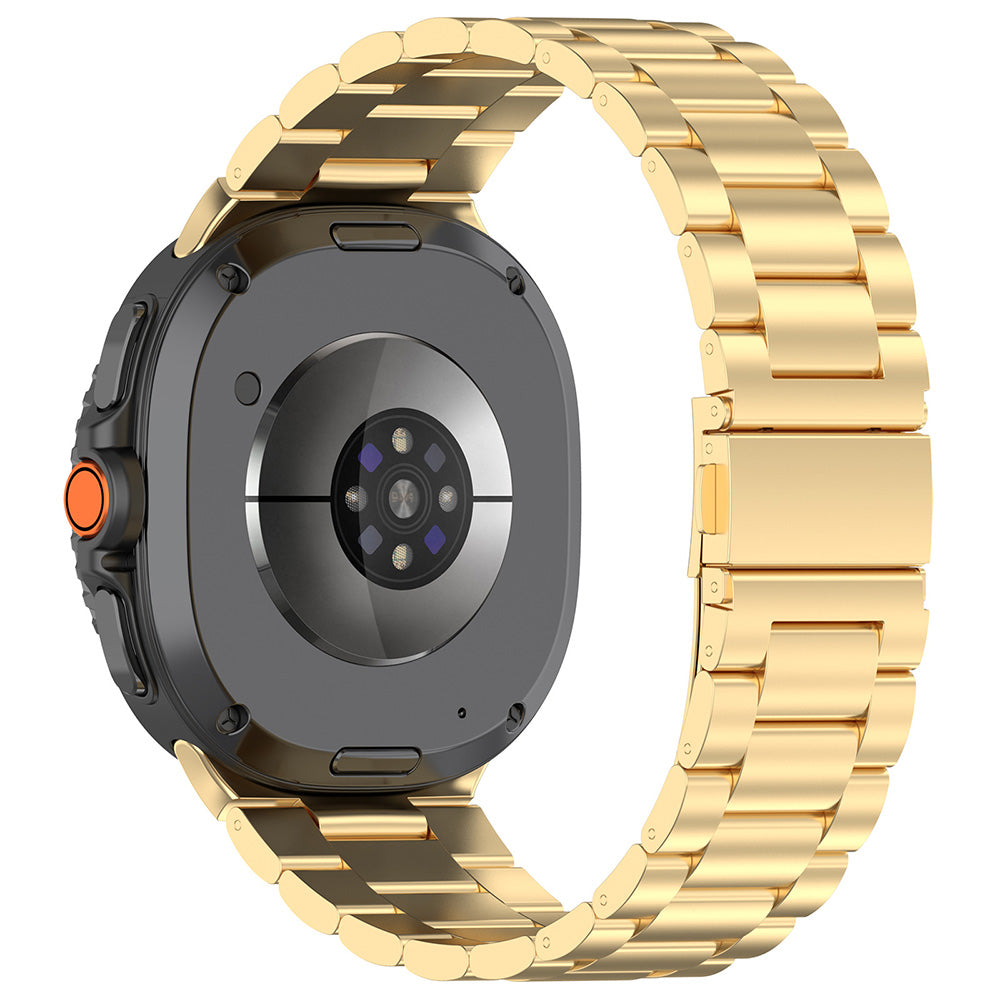 Curea Techsuit W010 pentru Samsung Galaxy Watch 8 Classic / Watch8 44mm / Watch 8 40mm, Aurie