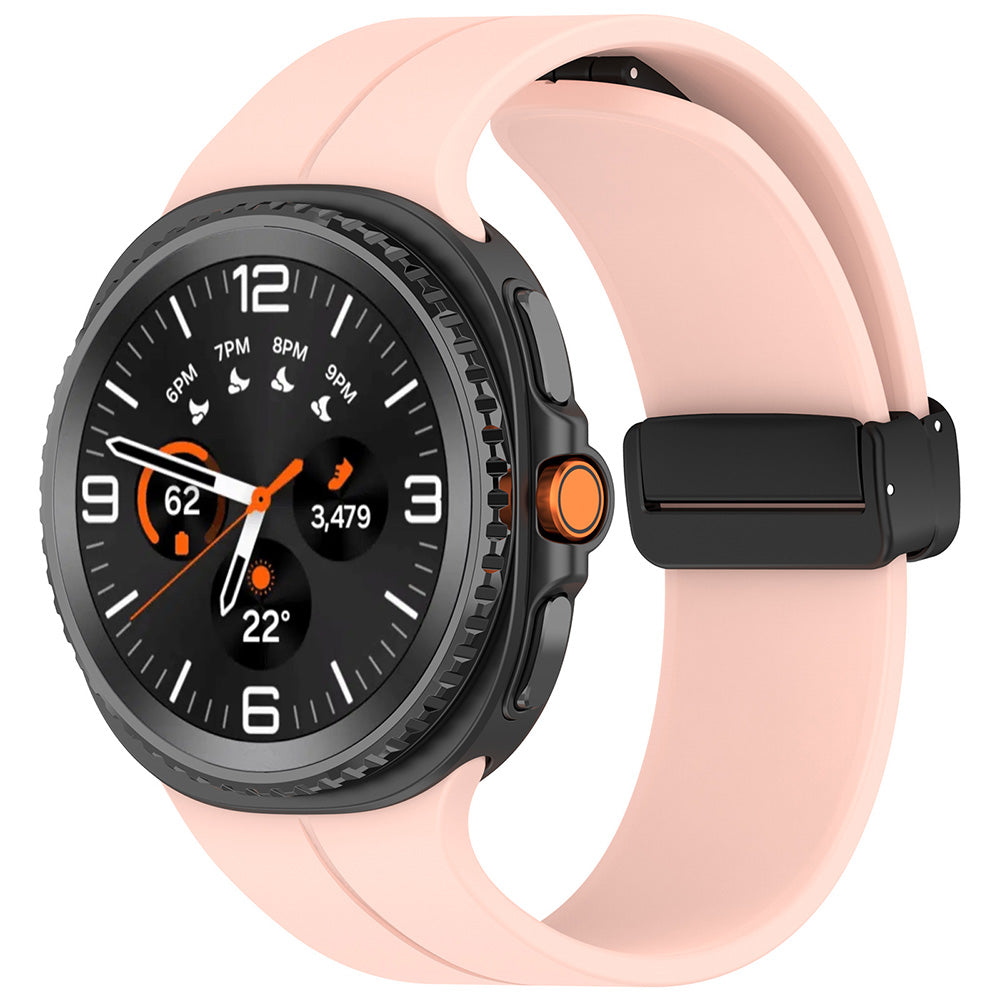 Curea Techsuit W011 pentru Samsung Galaxy Watch8 / Watch8 Classic Series, Roz