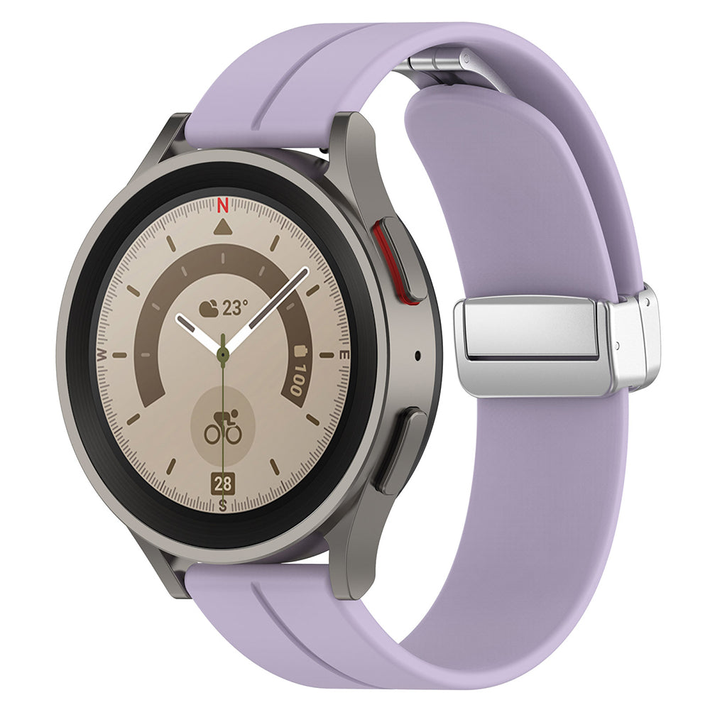 Curea Techsuit W011 pentru Samsung Galaxy Watch / Huawei Watch Series, 20mm, Mov