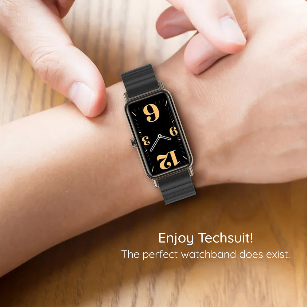 Curea Techsuit W012 pentru Apple Watch 49mm / 46mm / 45mm / 44mm / 42mm Series, Argintie