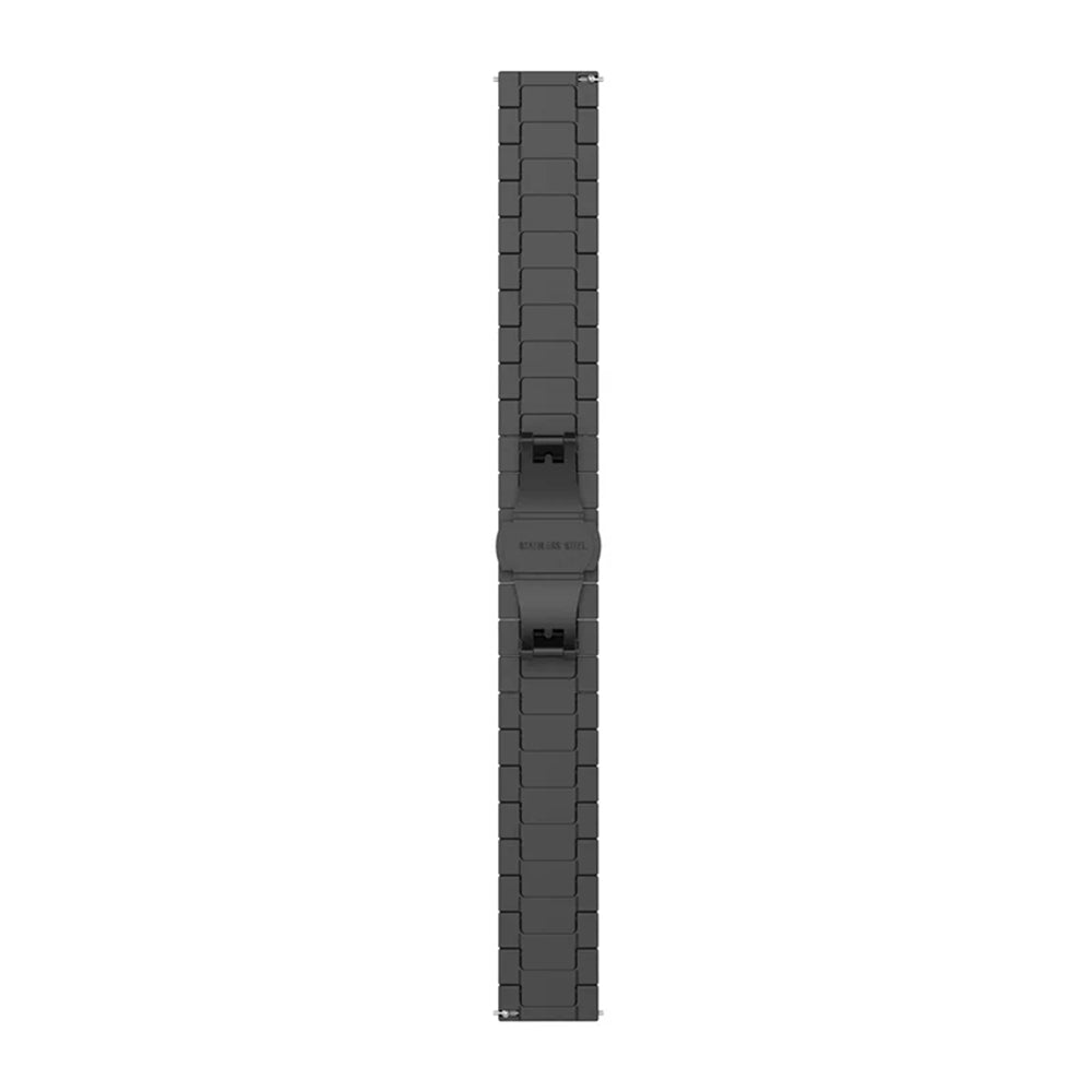 Curea Techsuit W012 pentru Samsung Galaxy Watch / Huawei Watch Series, 20mm, Neagra