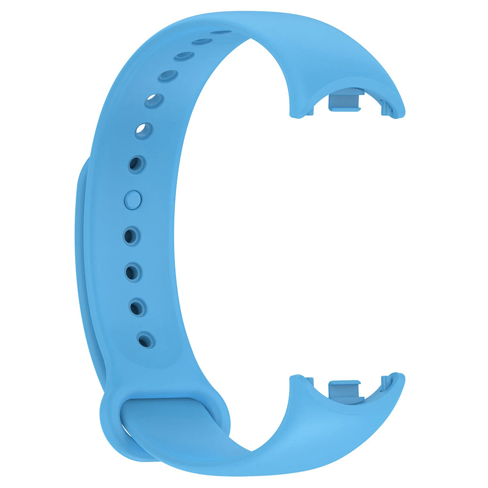 Curea Techsuit W014 pentru Xiaomi Smart Band 10 / 9 / 8, Albastra