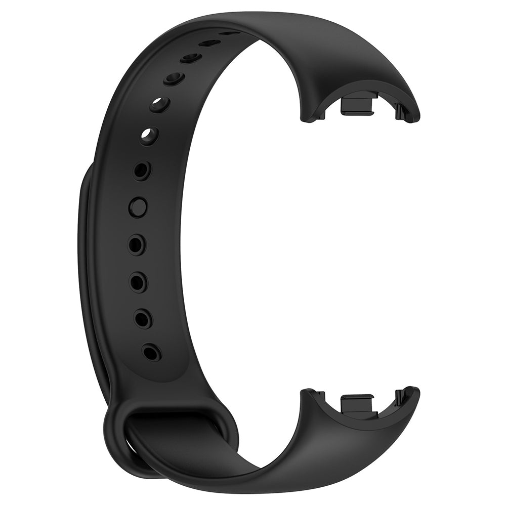 Curea Techsuit W014 pentru Xiaomi Smart Band 10 / 9 / 8, Neagra