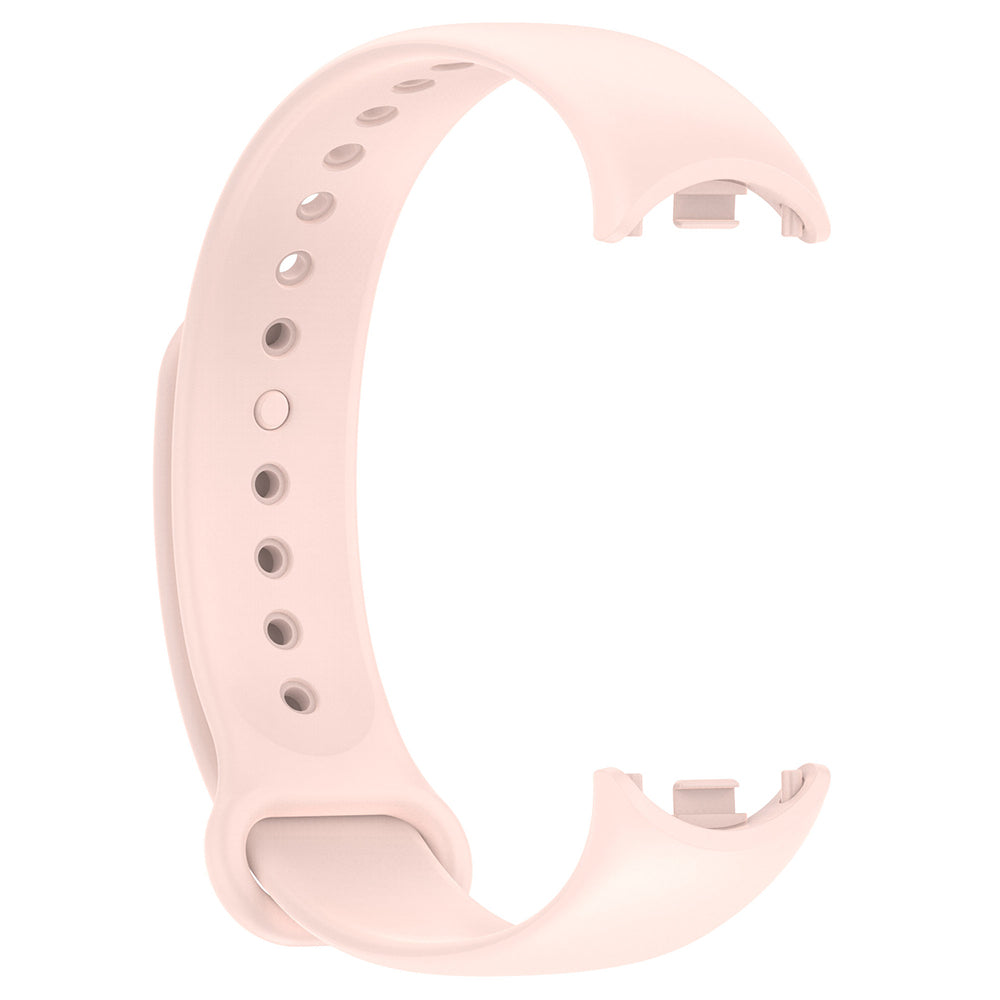 Curea Techsuit W014 pentru Xiaomi Smart Band 10 / 9 / 8, Roz
