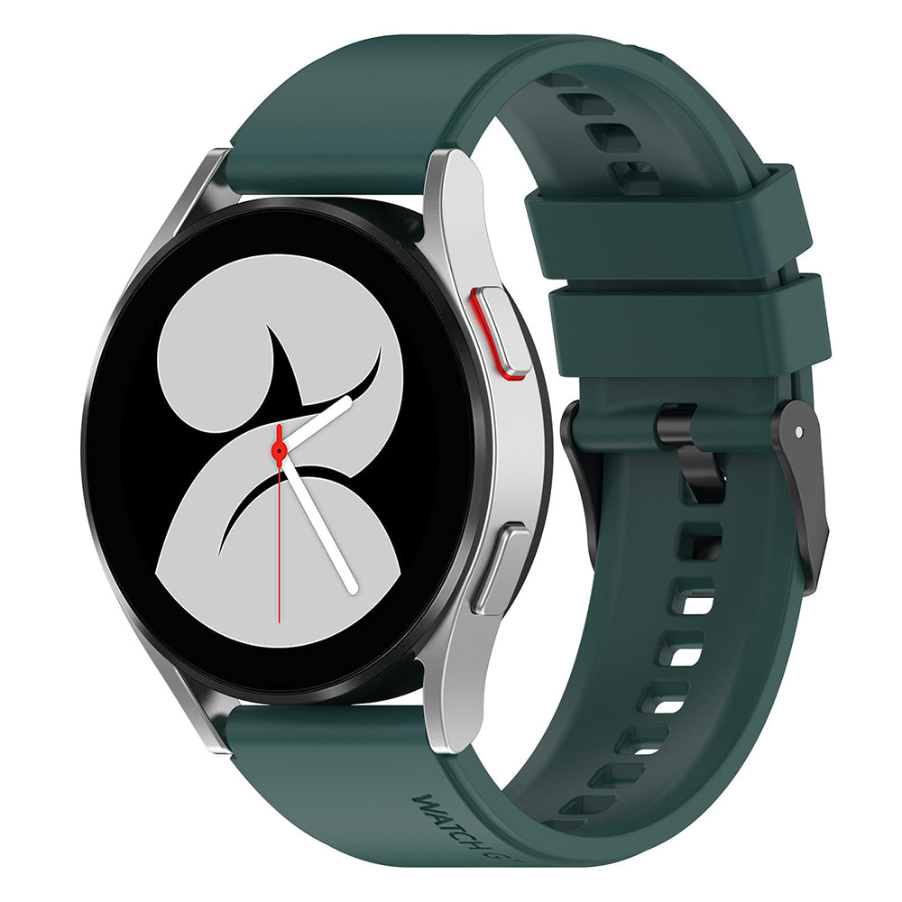 Curea Techsuit W026 pentru Huawei Watch / Xiaomi Watch Series, 22mm, Verde Inchis