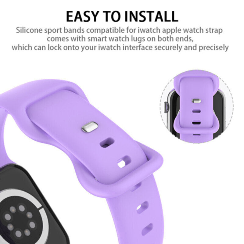 Curea Techsuit W031 pentru Apple Watch 49mm / 46mm / 45mm / 44mm / 42mm Series, Mov Inchis