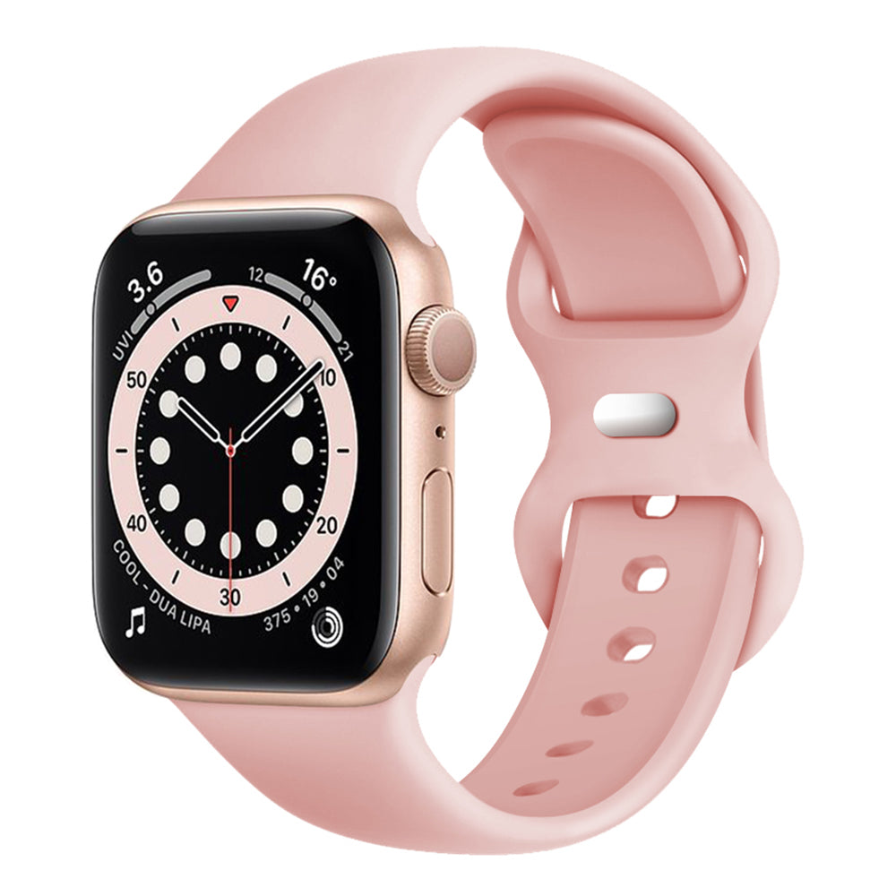 Curea Techsuit W031 pentru Apple Watch 49mm / 46mm / 45mm / 44mm / 42mm Series, Roz Deschis