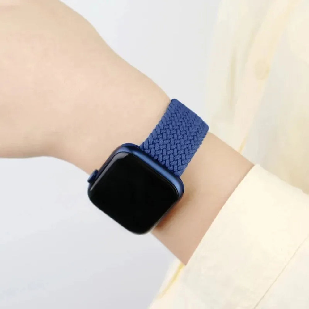 Curea Techsuit W032 pentru Apple Watch 49mm / 46mm / 45mm / 44mm / 42mm Series, Neagra