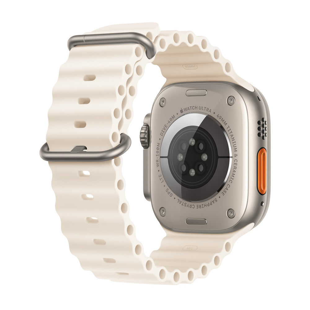 Curea Techsuit W038 pentru Apple Watch 49mm / 46mm / 45mm / 44mm / 42mm Series, Maro