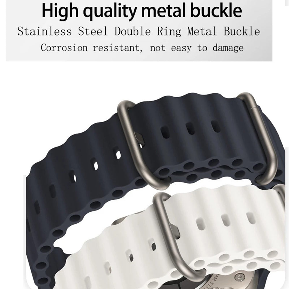 Curea Techsuit W038 pentru Apple Watch 49mm / 46mm / 45mm / 44mm / 42mm Series, Maro