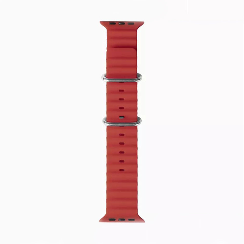 Curea Techsuit W038 pentru Apple Watch 49mm / 46mm / 45mm / 44mm / 42mm Series, Rosie Inchis