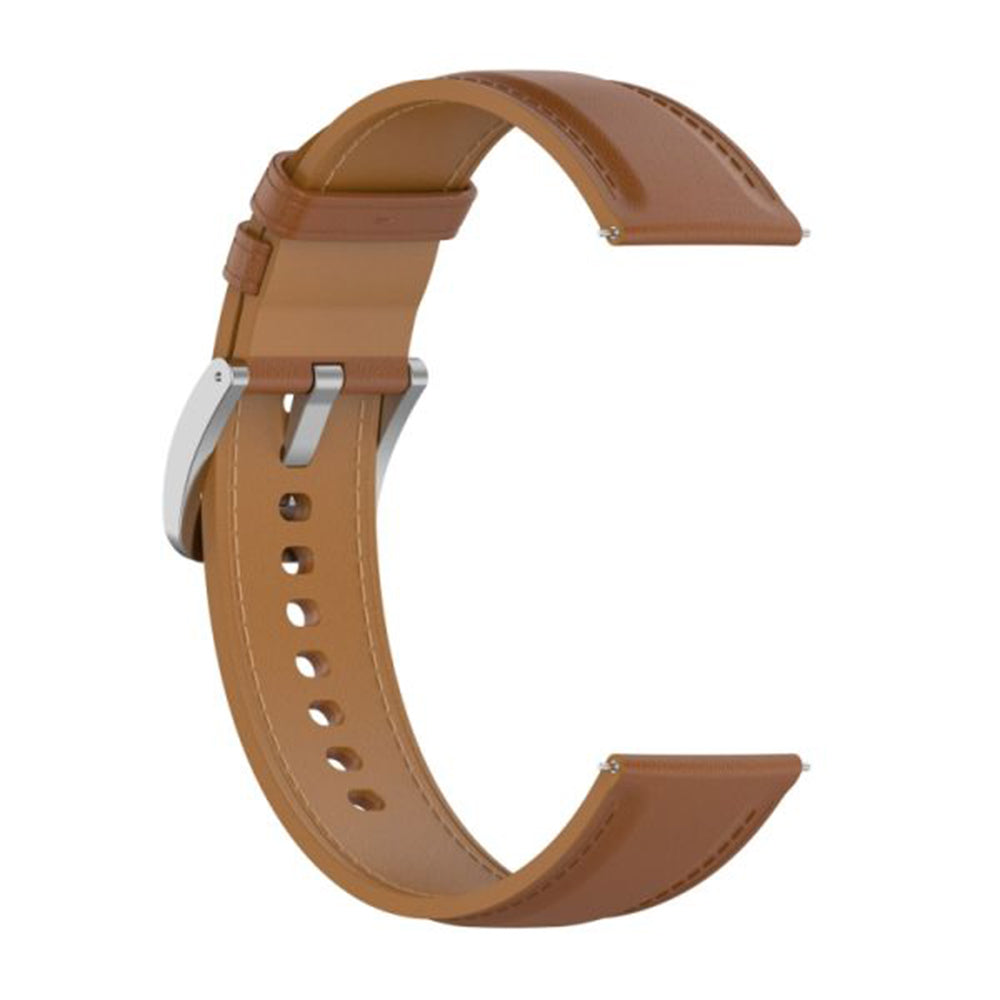Curea Techsuit W048 pentru Samsung Galaxy Watch / Huawei Watch Series, 20mm, Maro