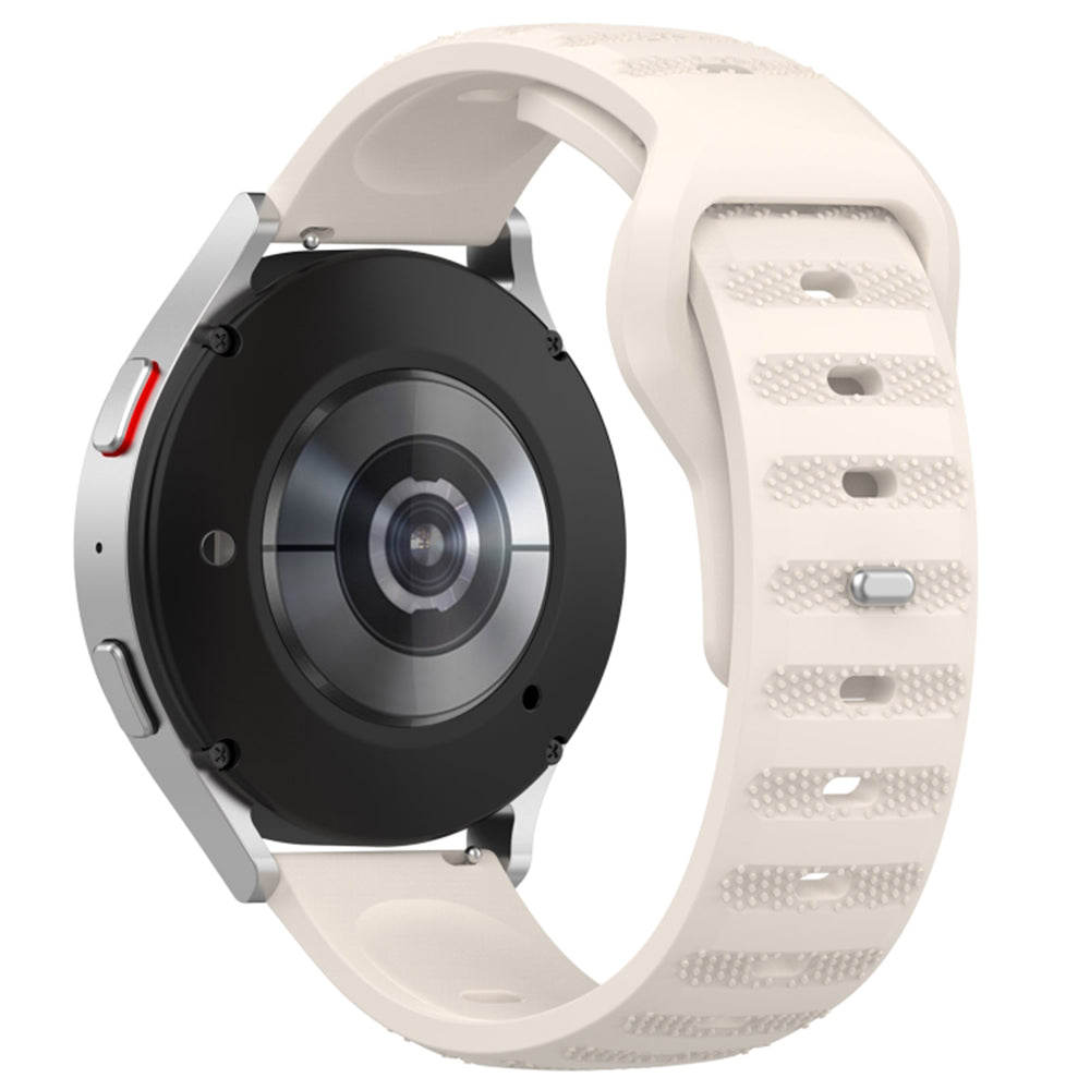 Curea Techsuit W050 pentru Huawei Watch / Xiaomi Watch Series, 22mm, Bej
