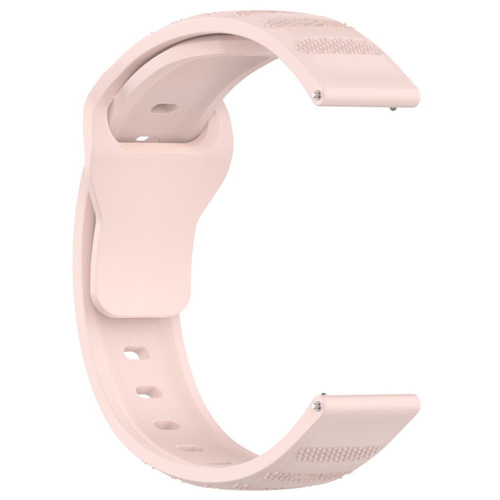 Curea Techsuit W050 pentru Huawei Watch / Xiaomi Watch Series, 22mm, Roz