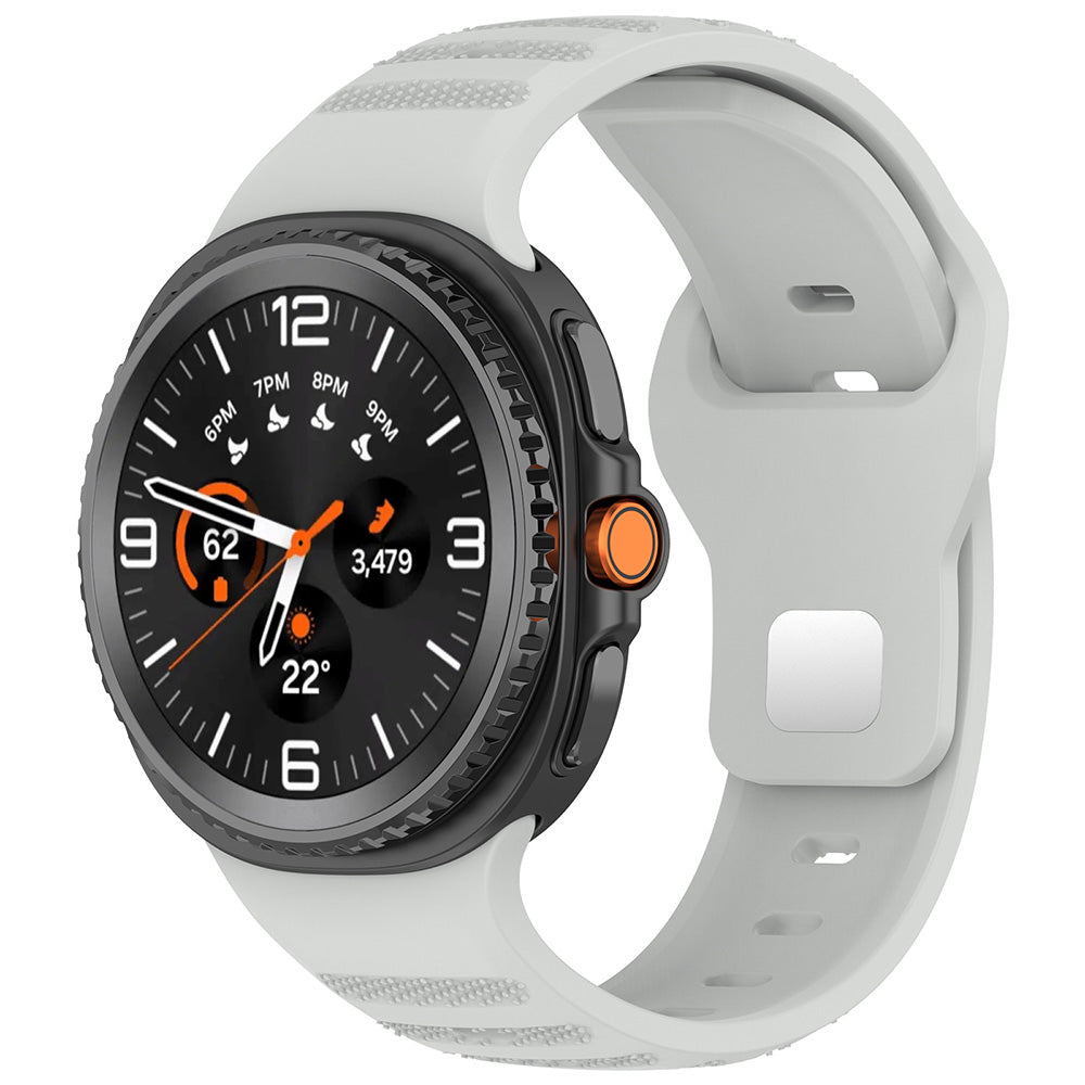 Curea Techsuit W050 pentru Samsung Galaxy Watch8 / Watch8 Classic Series, Gri