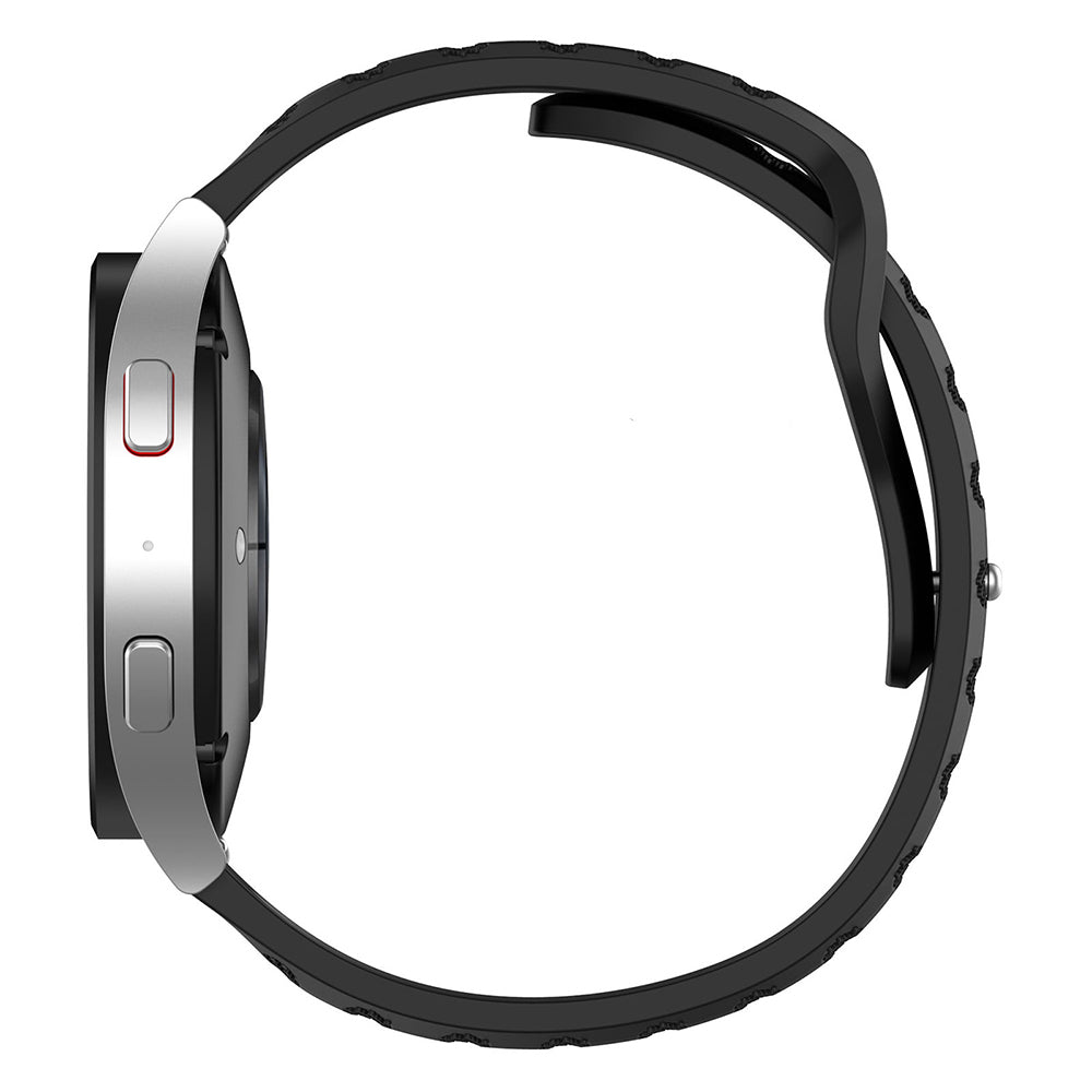 Curea Techsuit W050 pentru Samsung Galaxy Watch / Huawei Watch Series, 20mm, Mov