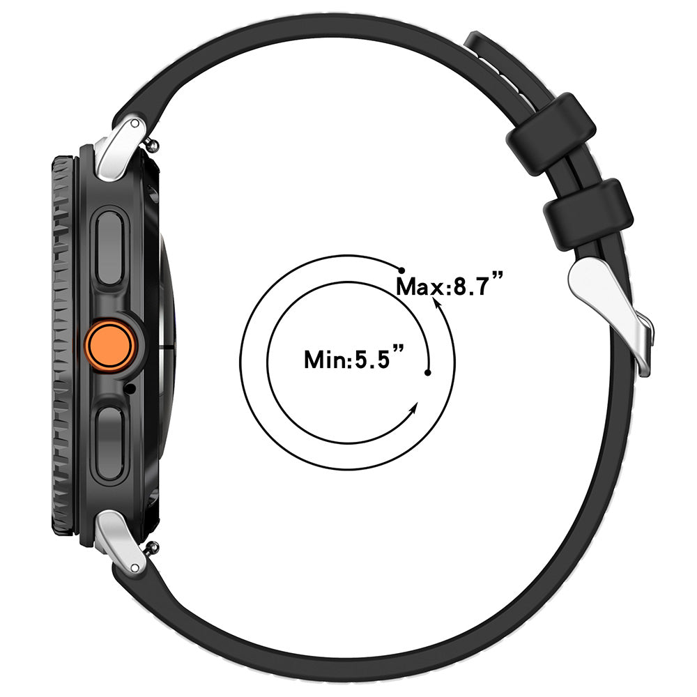 Curea Techsuit W051 pentru Samsung Galaxy Watch8 / Watch8 Classic Series, Verde