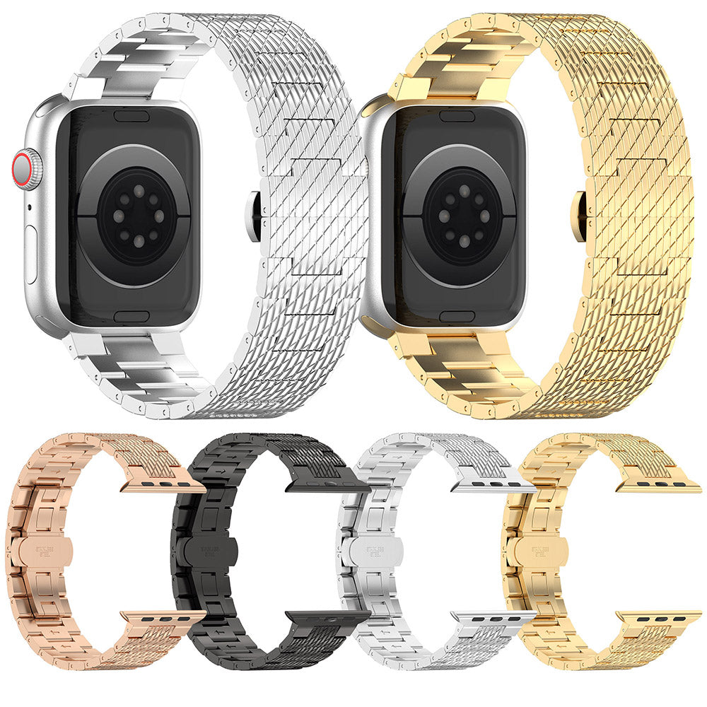 Curea Techsuit W052 pentru Apple Watch 49mm / 46mm / 45mm / 44mm / 42mm Series, Argintie