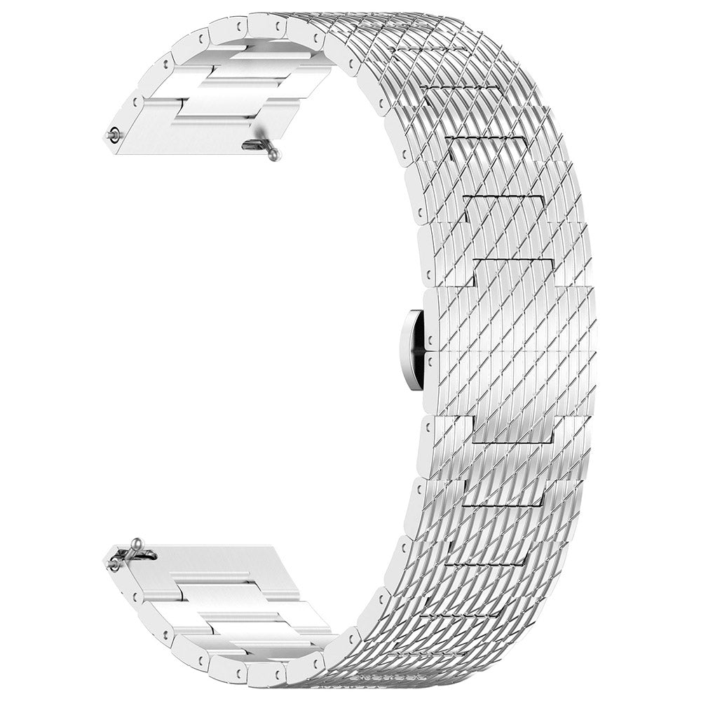 Curea Techsuit W052 pentru Huawei Watch / Xiaomi Watch Series, 22mm, Argintie