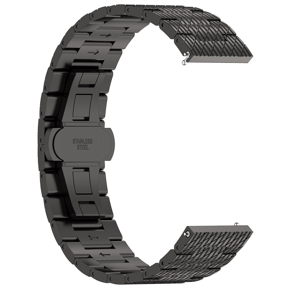 Curea Techsuit W052 pentru Huawei Watch / Xiaomi Watch Series, 22mm, Neagra