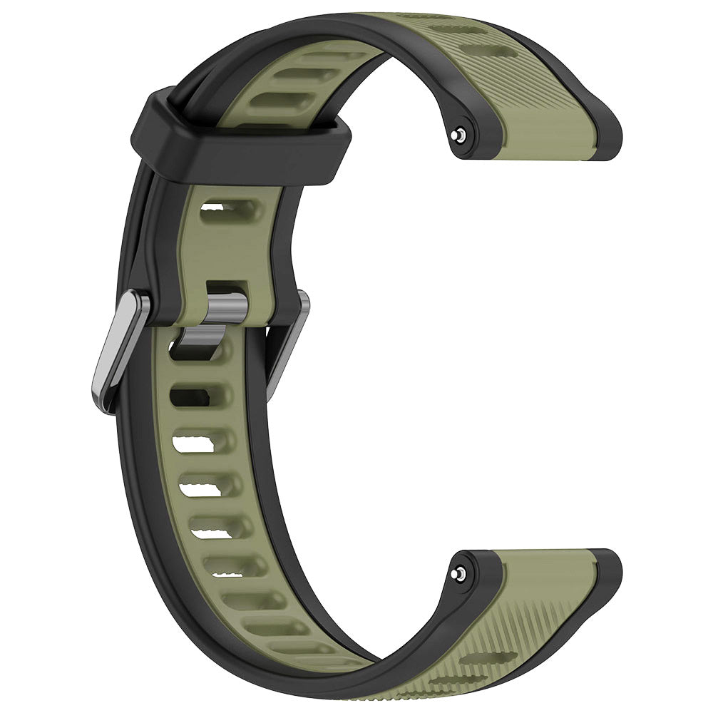 Curea Techsuit W053 pentru Huawei Watch / Garmin Watch Series, 18mm, Kaki