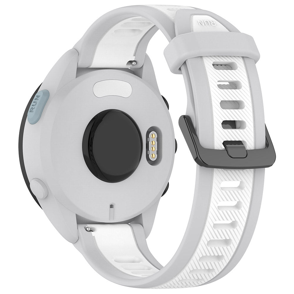 Curea Techsuit W053 pentru Huawei Watch / Xiaomi Watch Series, 22mm, Alba