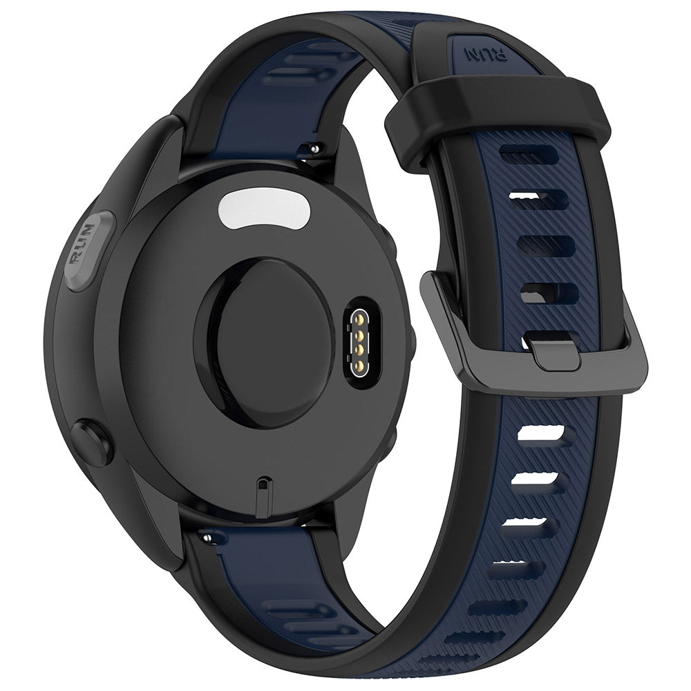 Curea Techsuit W053 pentru Huawei Watch / Xiaomi Watch Series, 22mm, Albastra Inchis