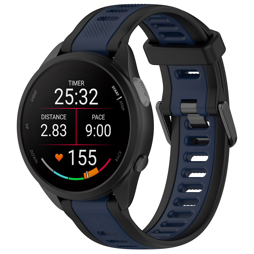 Curea Techsuit W053 pentru Huawei Watch / Xiaomi Watch Series, 22mm, Albastra Inchis