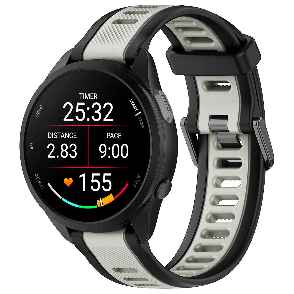 Curea Techsuit W053 pentru Samsung Galaxy Watch / Huawei Watch Series, 20mm, Gri