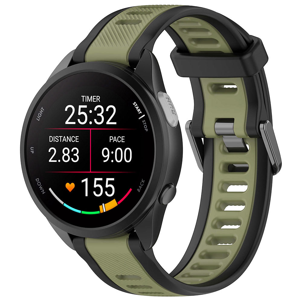 Curea Techsuit W053 pentru Samsung Galaxy Watch / Huawei Watch Series, 20mm, Kaki