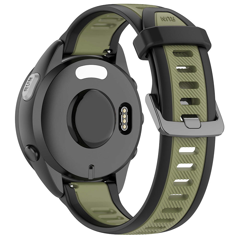 Curea Techsuit W053 pentru Samsung Galaxy Watch / Huawei Watch Series, 20mm, Kaki