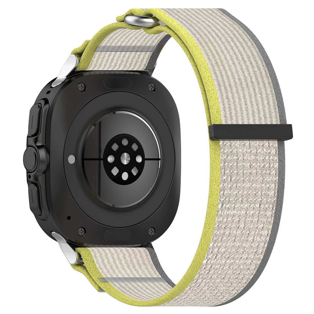 Curea Techsuit W054 pentru Samsung Galaxy Watch Ultra, Galbena Gri