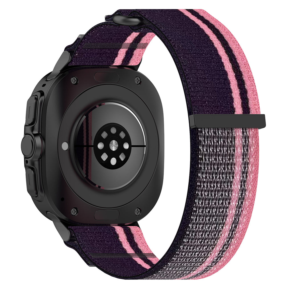 Curea Techsuit W054 pentru Samsung Galaxy Watch Ultra, Roz Neagra