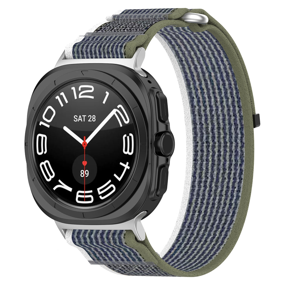 Curea Techsuit W054 pentru Samsung Galaxy Watch Ultra, Verde Gri