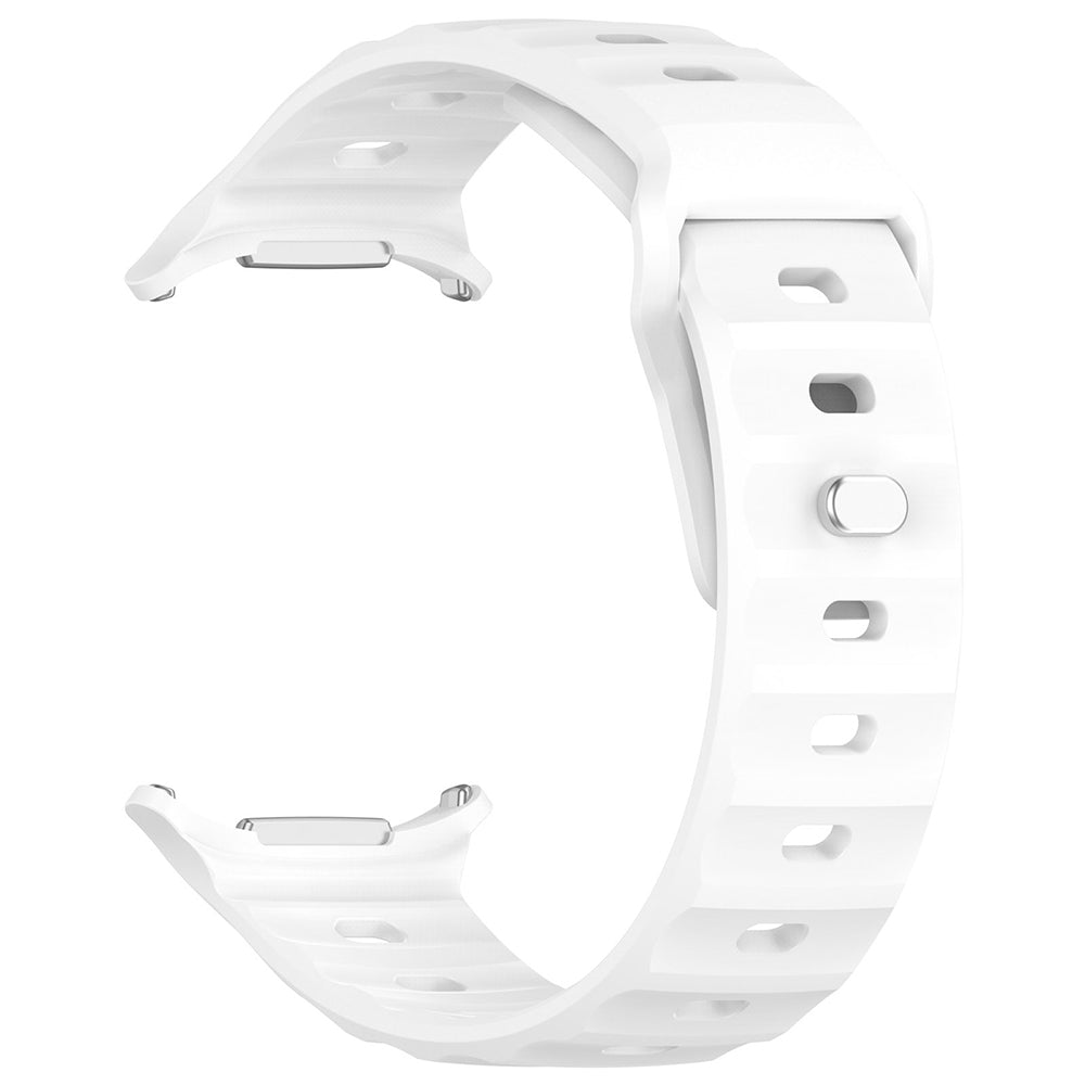 Curea Techsuit W055 pentru Samsung Galaxy Watch Ultra, Alba