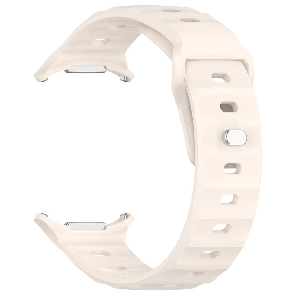Curea Techsuit W055 pentru Samsung Galaxy Watch Ultra, Bej