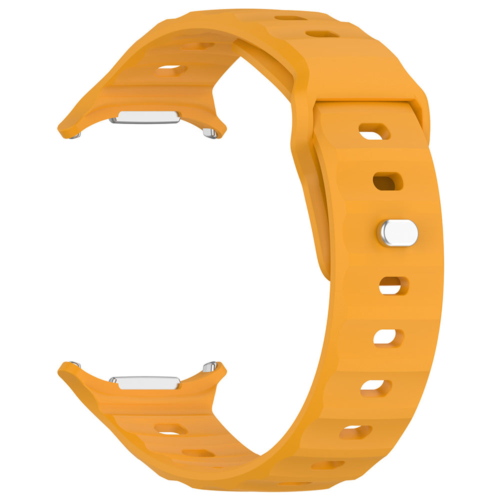 Curea Techsuit W055 pentru Samsung Galaxy Watch Ultra, Portocalie