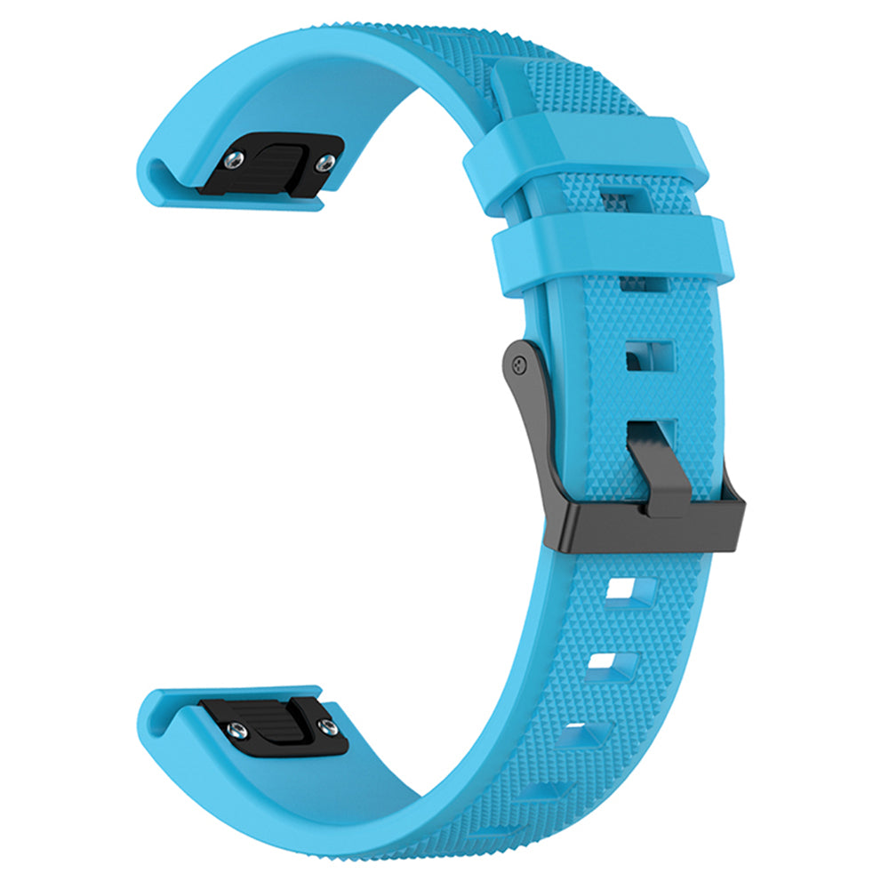 Curea Techsuit W058 pentru Garmin Watch Fenix Series, 26mm, Albastra
