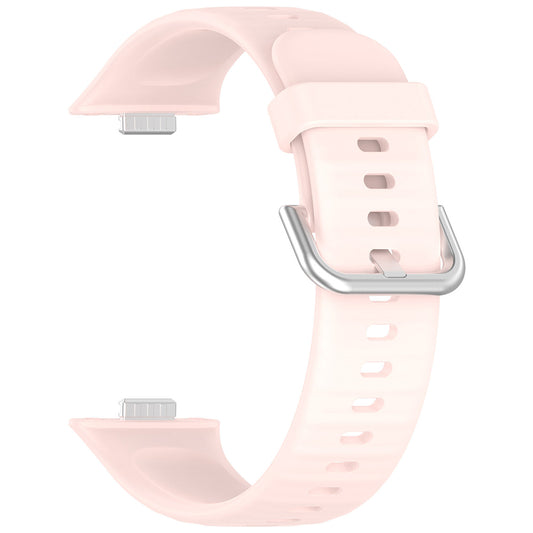 Curea Techsuit W061 pentru Huawei Watch Fit 4 Pro / Fit 4 / Fit 3, Roz