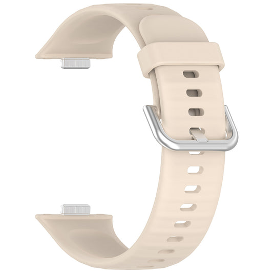 Curea Techsuit W061 pentru Huawei Watch Fit 5 Pro / Fit 5 / Fit 4 Pro / Fit 4 / Fit 3, Bej