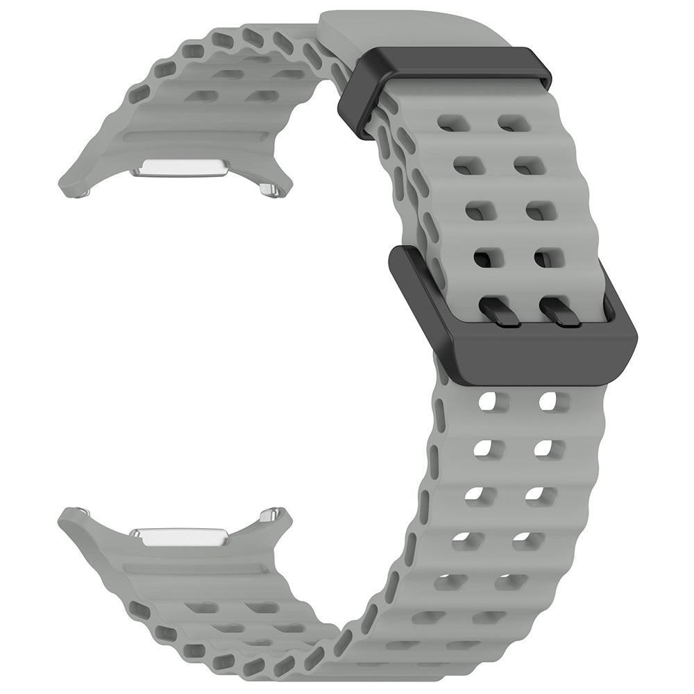 Curea Techsuit W062 pentru Samsung Galaxy Watch Ultra, Gri