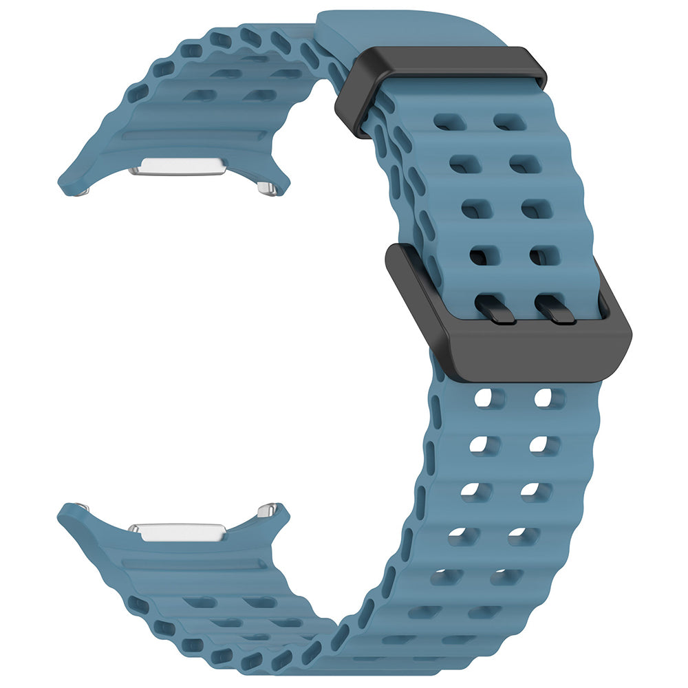Curea Techsuit W062 pentru Samsung Galaxy Watch Ultra, Turcoaz