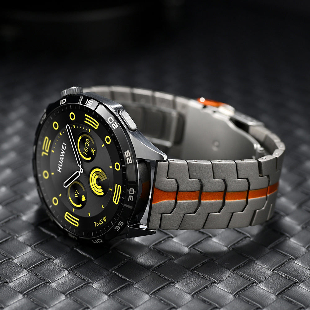 Curea Techsuit W063 pentru Huawei Watch / Xiaomi Watch Series, Argintie