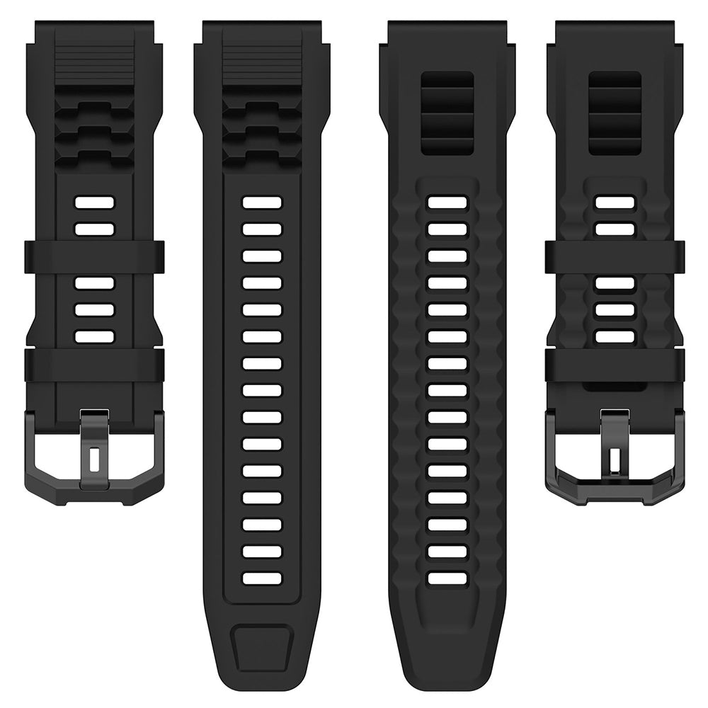 Curea Techsuit W067 pentru Amazfit T-Rex Ultra, Neagra