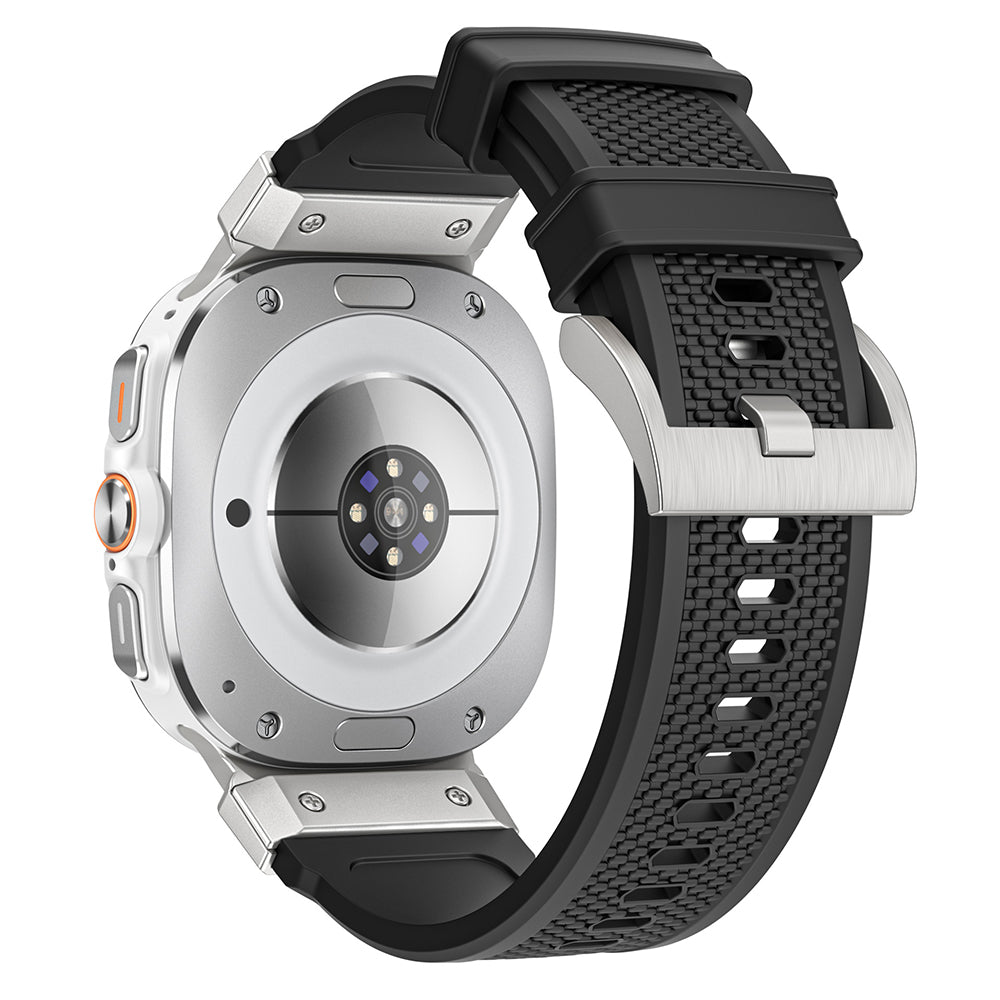Curea Techsuit W068 pentru Samsung Galaxy Watch Ultra Series, Neagra