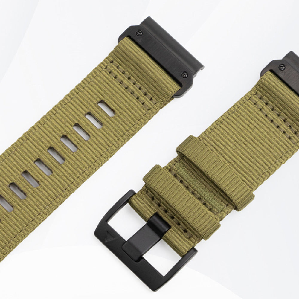 Curea Techsuit W070 pentru Garmin Watch Fenix / Forerunner Series, 22mm, Verde