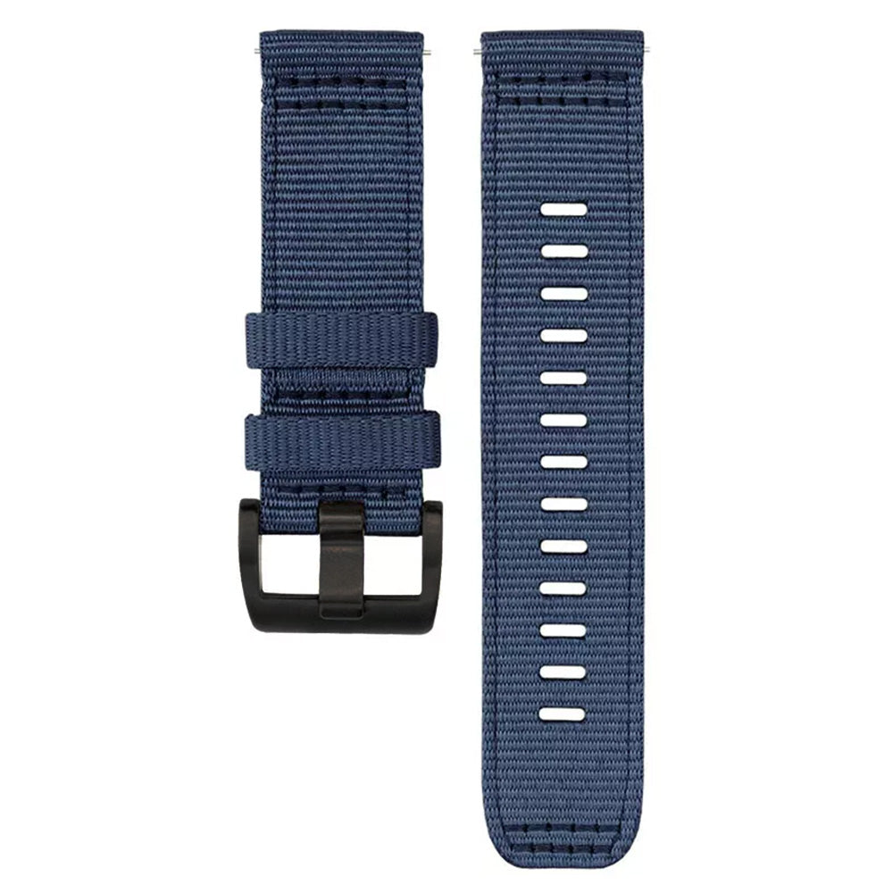 Curea Techsuit W070 pentru Samsung Galaxy Watch / Huawei Watch Series, 22mm, Bleumarin