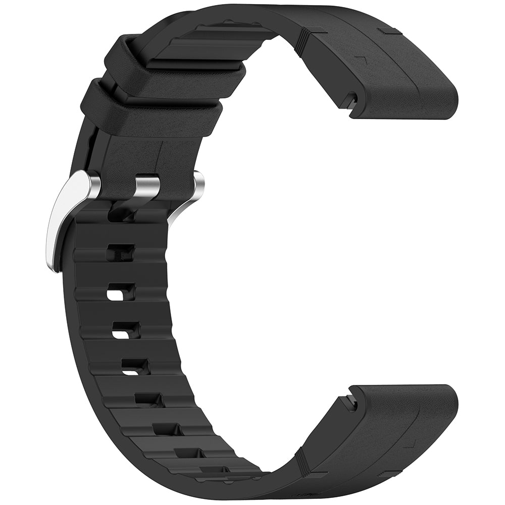 Curea Techsuit W071 pentru Garmin Watch Fenix / Forerunner Series, 22mm, Neagra